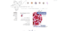 Desktop Screenshot of kusudama.me